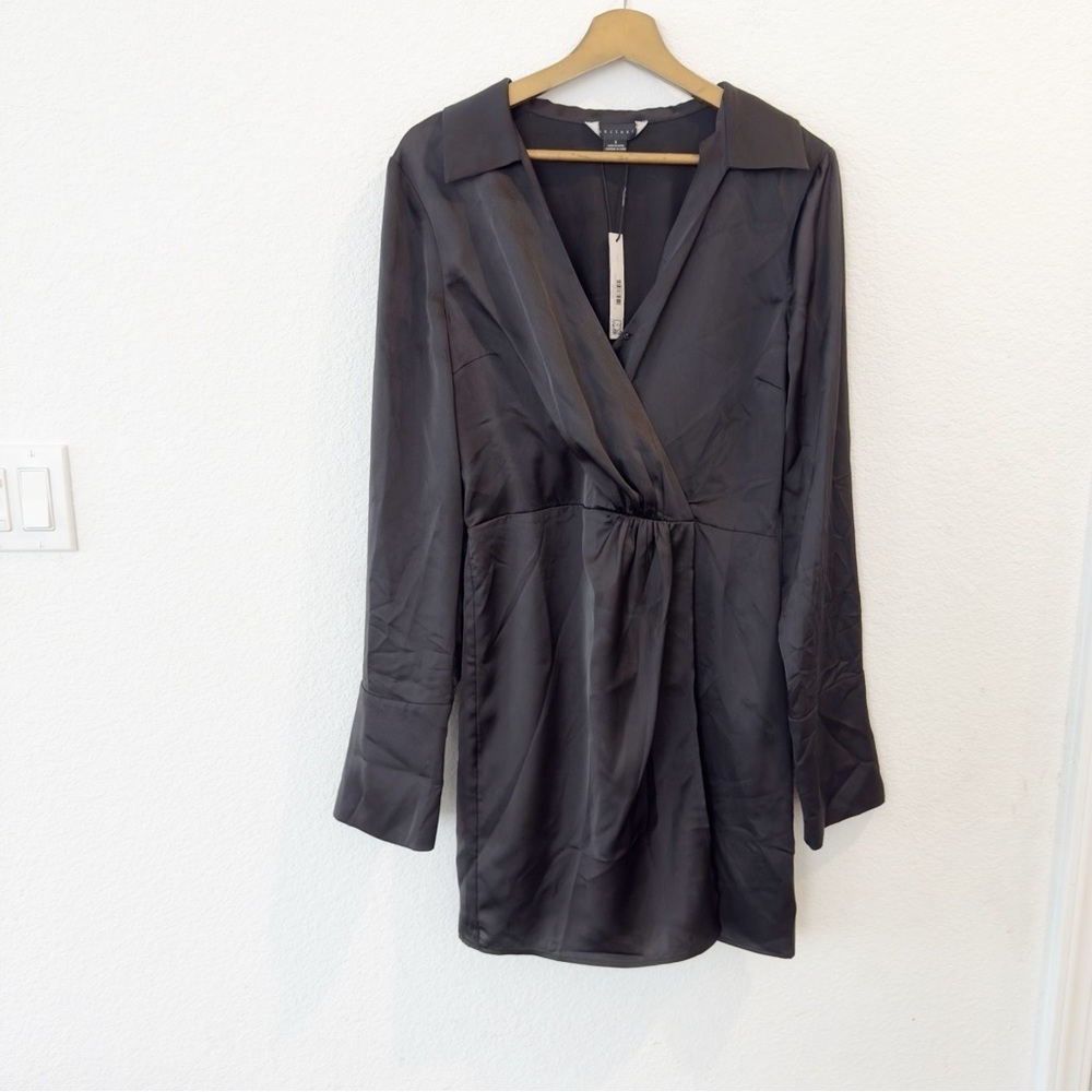 Sanctuary- NWT Cuff Detail Wrap Dress - Size 8
